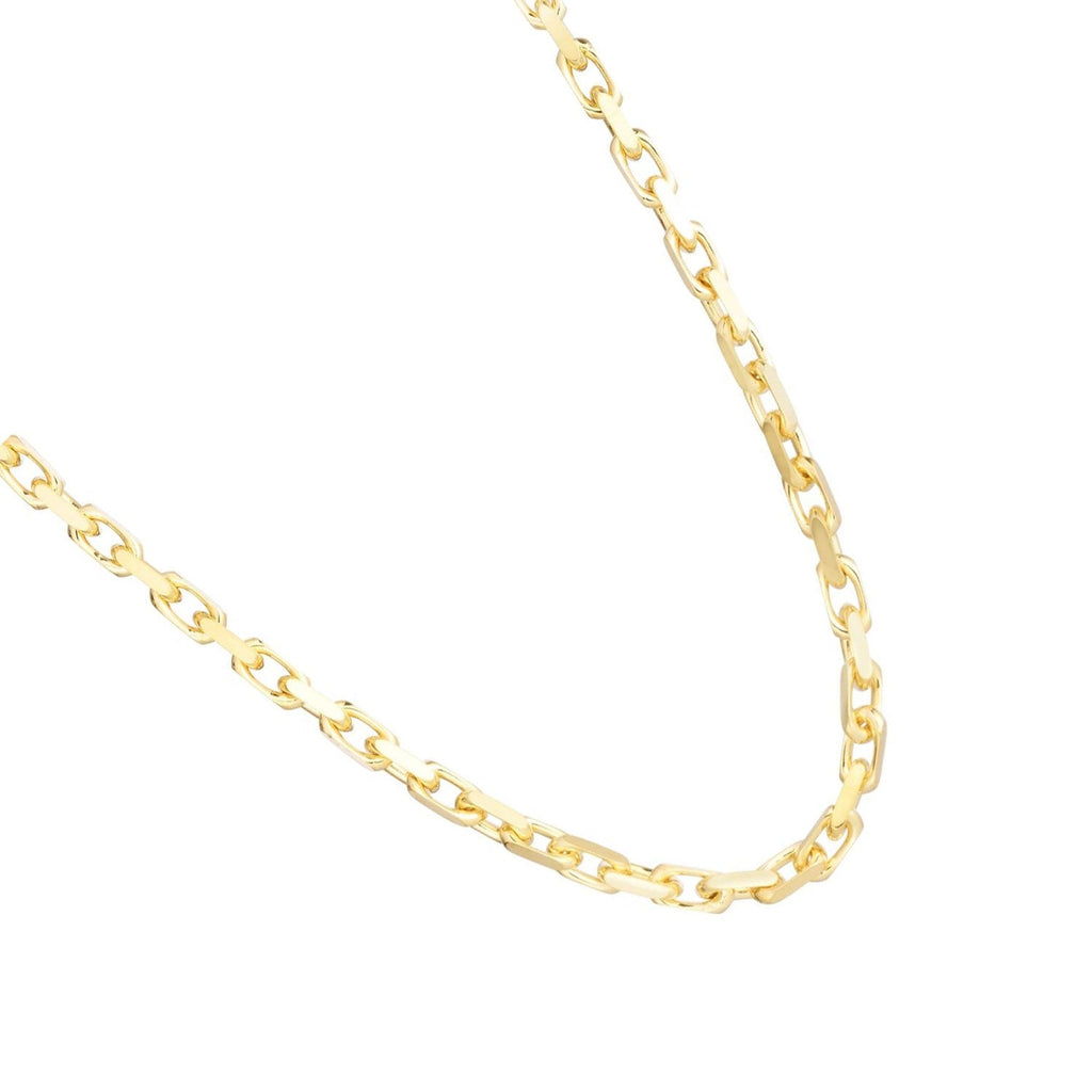 14K Yellow Gold 4.8mm Fancy Cable Chain   Lobster Clasp(8.25"-20"-22",24",26")