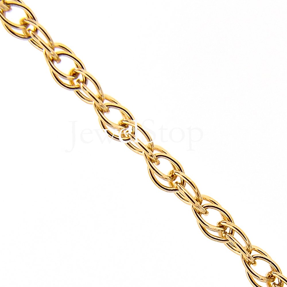 14k Solid Gold 0.8mm Carded Milano Rope Pendant Chain 16" 18" 20" - JewelStop1